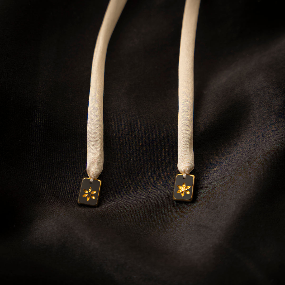 Silk Rouleau Cord (Cream/Rectangle)