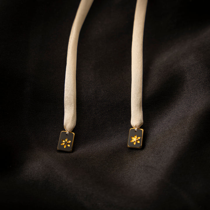 Silk Rouleau Cord (Cream/Rectangle)