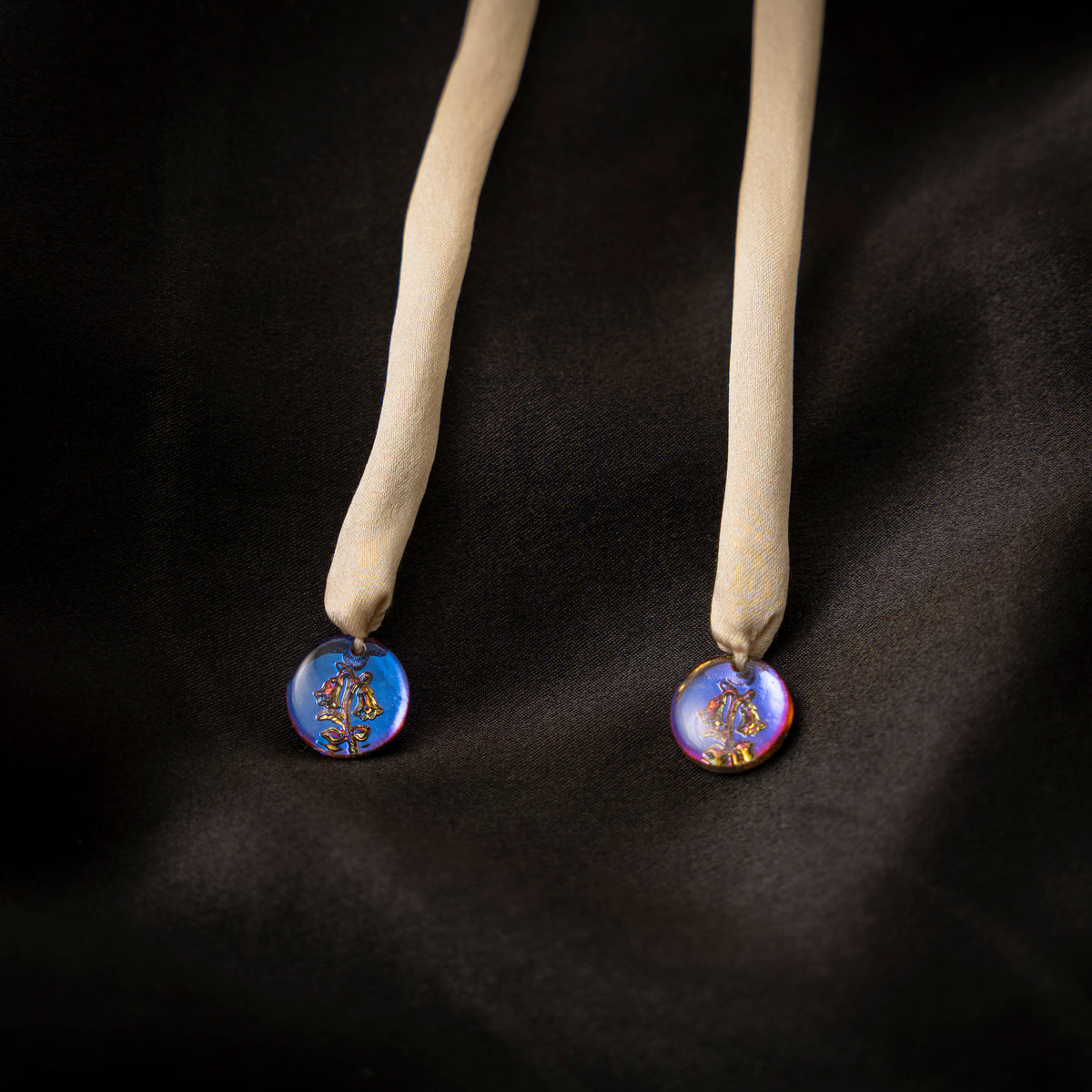 Silk Rouleau Cord (Cream/Circle)